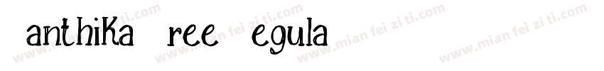 Canthika Free Regula字体转换